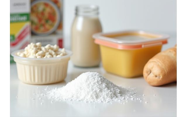 Table full of hidden sugars in common foods